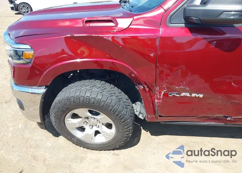 2025 Ram 1500 Big Horn/Lone Star из США, поврежденный, VIN 1C6RRFFG4SN511356